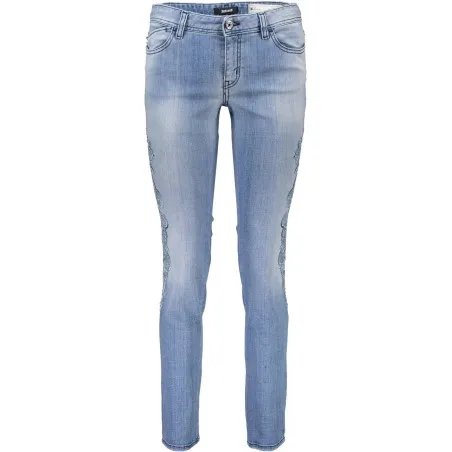 JUST CAVALLI JEANS DENIM FEMME BLEU CLAIR - JUST CAVALLI