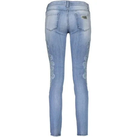 JUST CAVALLI JEANS DENIM FEMME BLEU CLAIR - JUST CAVALLI