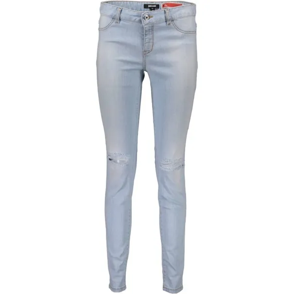 JUST CAVALLI JEANS DENIM FEMME BLEU CLAIR - JUST CAVALLI