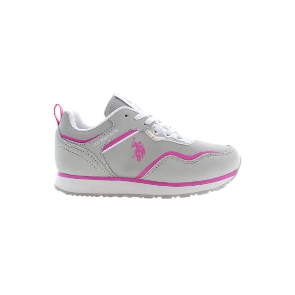 US POLO ASSN. CHAUSSURES DE SPORT GRISES POUR FILLES - U.S. POLO ASSN