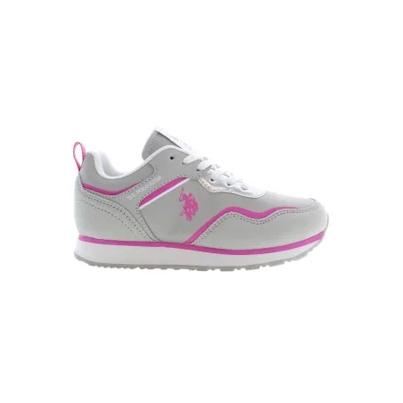 US POLO ASSN. CHAUSSURES DE SPORT GRISES POUR FILLES - U.S. POLO ASSN