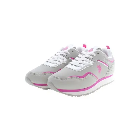 US POLO ASSN. CHAUSSURES DE SPORT GRISES POUR FILLES - U.S. POLO ASSN