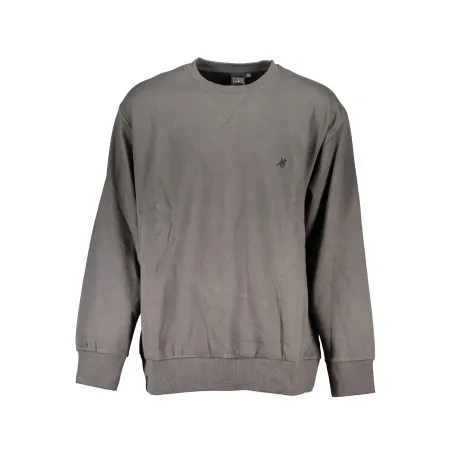 SWEAT-SHIRT GRIS À FERMETURE ÉCLAIR POUR HOMME US GRAND - U.S. GRAND