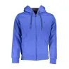 SWEAT-SHIRT BLEU À FERMETURE ÉCLAIR POUR HOMME US GRAND - U.S. GRAND