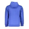 SWEAT-SHIRT BLEU À FERMETURE ÉCLAIR POUR HOMME US GRAND - U.S. GRAND