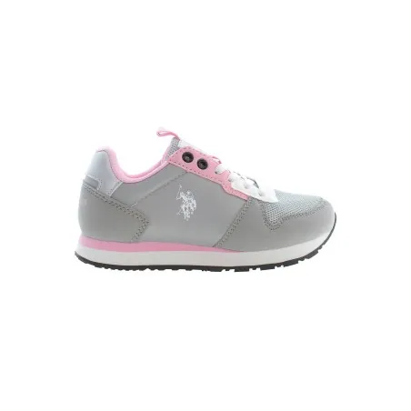 US POLO ASSN. CHAUSSURES DE SPORT GRISES POUR FILLES - U.S. POLO ASSN