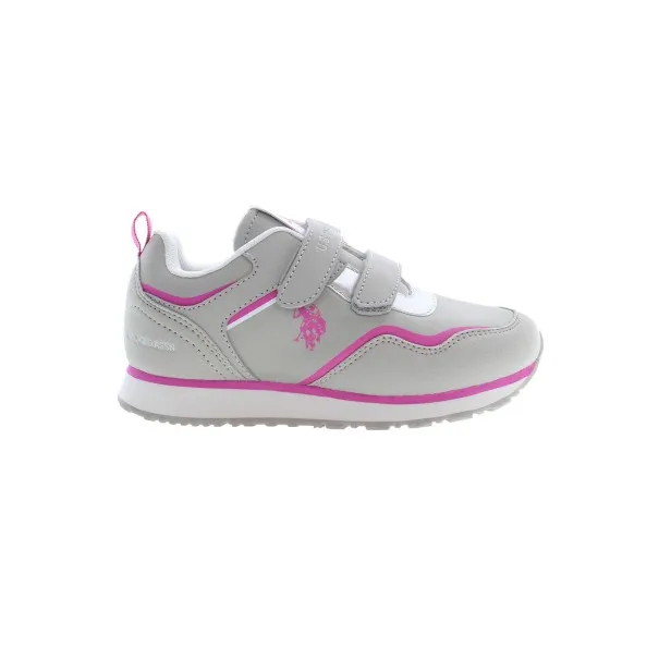 US POLO ASSN. CHAUSSURES DE SPORT GRISES POUR FILLES - U.S. POLO ASSN
