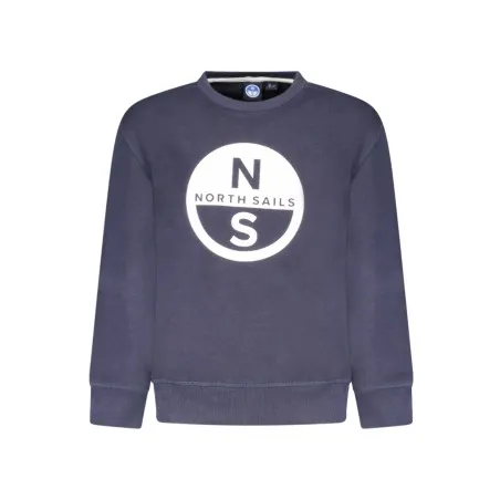 SWEAT-SHIRT FERMETURE ÉCLAIR BLEU POUR ENFANTS NORTH SAILS - NORTH SAILS