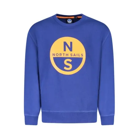 SWEAT-SHIRT FERMETURE ÉCLAIR BLEU POUR ENFANTS NORTH SAILS - NORTH SAILS