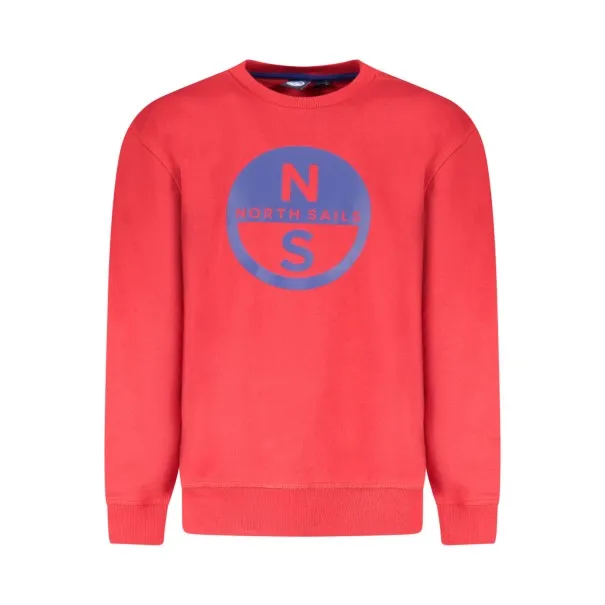 SWEAT-SHIRT ROUGE SANS FERMETURE ÉCLAIR NORTH SAILS POUR ENFANTS - NORTH SAILS
