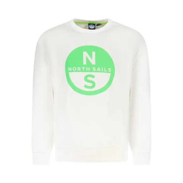 SWEAT-SHIRT FERMETURE ÉCLAIR NORTH SAILS POUR ENFANTS BLANC - NORTH SAILS