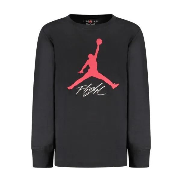 T-SHIRT JORDAN À MANCHES LONGUES POUR ENFANT, NOIR - NIKE