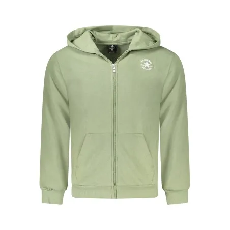 Sweat-shirt zippé vert Converse pour enfants - CONVERSE