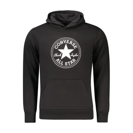 Sweat à capuche zippé noir Converse pour enfants - CONVERSE