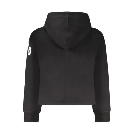 Sweat à capuche zippé Converse pour fille, noir - CONVERSE