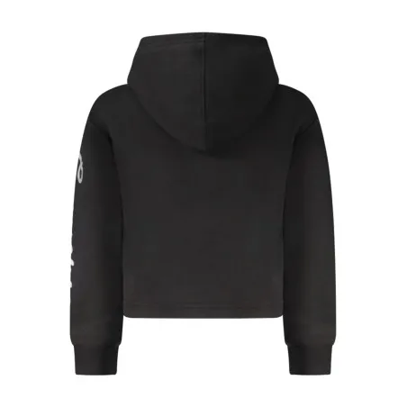 Sweat à capuche zippé Converse pour fille, noir - CONVERSE