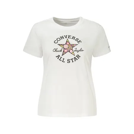 T-shirt à manches courtes Converse pour fille, blanc - CONVERSE