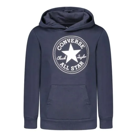 Sweat-shirt zippé bleu Converse pour enfant - CONVERSE