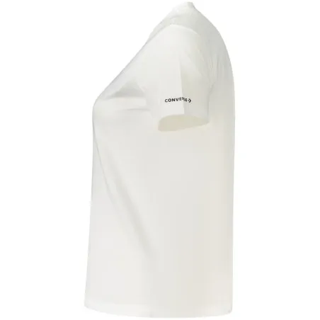 T-shirt à manches courtes Converse pour fille, blanc - CONVERSE