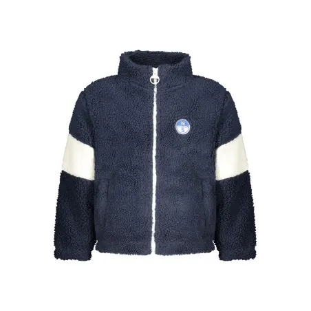 SWEAT-SHIRT BLEU À FERMETURE ÉCLAIR POUR ENFANTS NORTH SAILS - NORTH SAILS