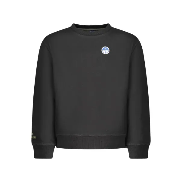 SWEAT-SHIRT NOIR À FERMETURE ÉCLAIR POUR ENFANTS NORTH SAILS - NORTH SAILS