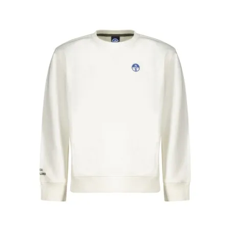 SWEAT-SHIRT FERMETURE ÉCLAIR POUR ENFANTS NORTH SAILS, BLANC - NORTH SAILS