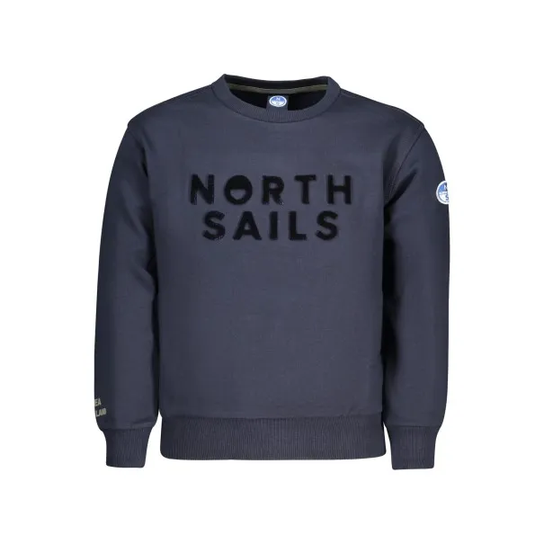 SWEAT-SHIRT BLEU À FERMETURE ÉCLAIR POUR ENFANTS NORTH SAILS - NORTH SAILS
