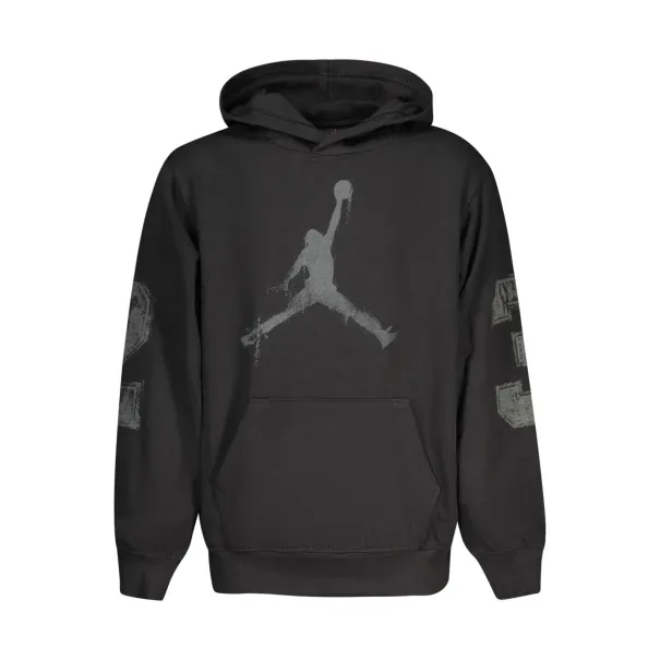 SWEAT-SHIRT NOIR À FERMETURE ÉCLAIR JORDAN POUR ENFANTS - NIKE