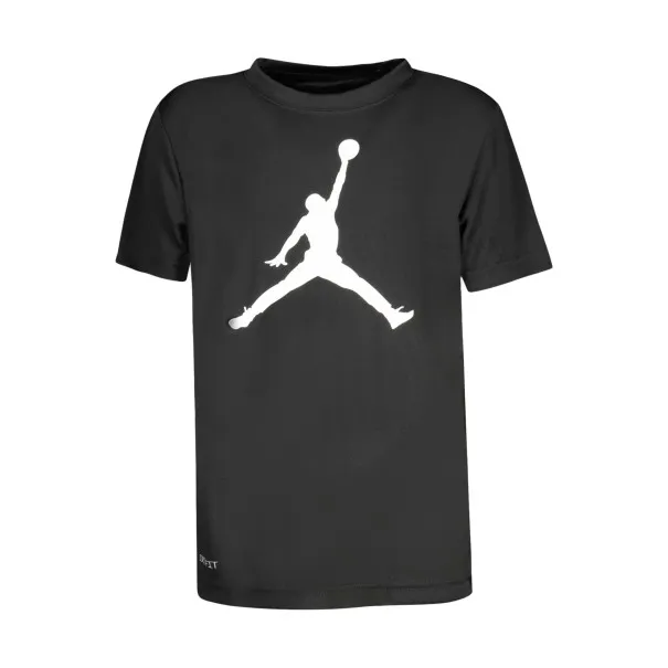 T-shirt Jordan à manches courtes pour enfants, noir - NIKE