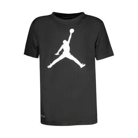 T-shirt Jordan à manches courtes pour enfants, noir - NIKE