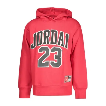 SWEAT-SHIRT ROUGE JORDAN À FERMETURE ÉCLAIR POUR ENFANTS - NIKE
