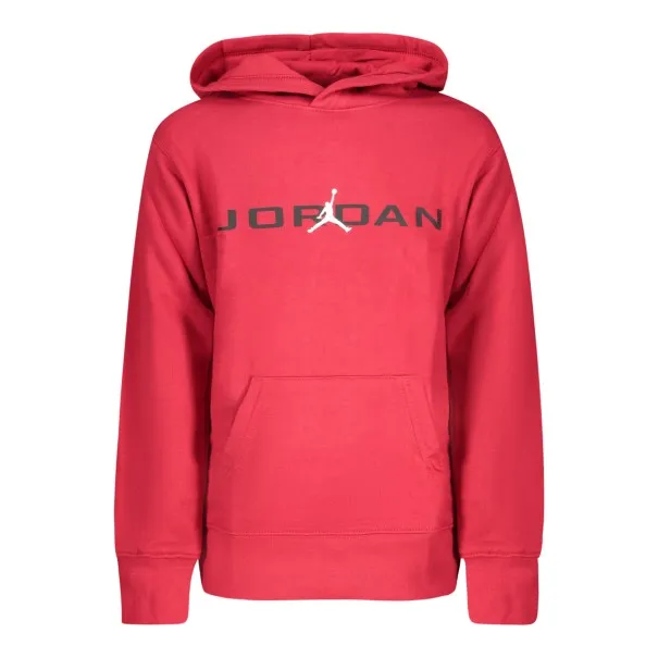 SWEAT-SHIRT ROUGE JORDAN À FERMETURE ÉCLAIR POUR ENFANTS - NIKE