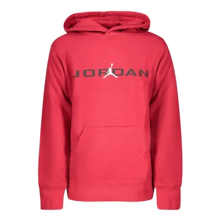 SWEAT-SHIRT ROUGE JORDAN À FERMETURE ÉCLAIR POUR ENFANTS - NIKE