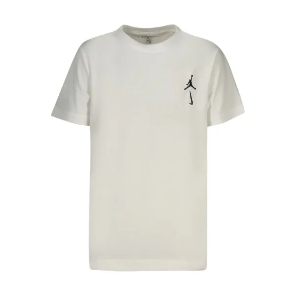 T-shirt Jordan à manches courtes pour enfants, blanc - NIKE