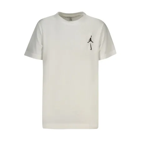 T-shirt Jordan à manches courtes pour enfants, blanc - NIKE