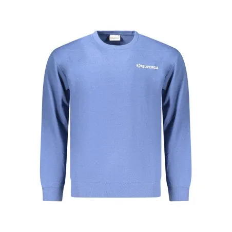 Sweat-shirt zippé Superga pour homme, bleu - SUPERGA