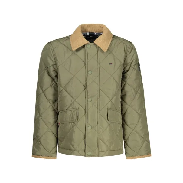 VESTE VERTE POUR ENFANTS TOMMY HILFIGER - TOMMY HILFIGER