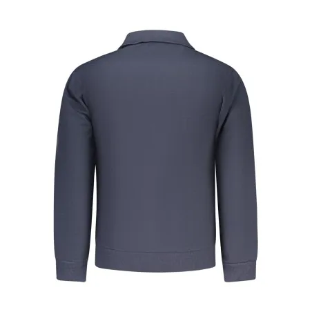 SWEAT-SHIRT BLEU À FERMETURE ÉCLAIR SUPERGA POUR HOMME - SUPERGA