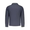 SWEAT-SHIRT BLEU À FERMETURE ÉCLAIR SUPERGA POUR HOMME - SUPERGA