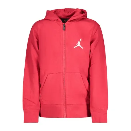 SWEAT-SHIRT ROUGE JORDAN À FERMETURE ÉCLAIR POUR ENFANTS - NIKE