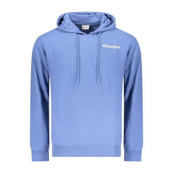 Sweat-shirt zippé Superga pour homme, bleu - SUPERGA