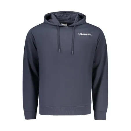 SWEAT-SHIRT BLEU À FERMETURE ÉCLAIR SUPERGA POUR HOMME - SUPERGA