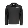 SWEAT-SHIRT NOIR À FERMETURE ÉCLAIR SUPERGA POUR HOMME - SUPERGA