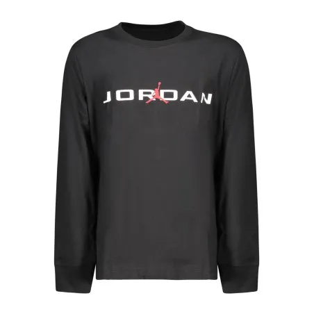 T-shirt à manches longues Jordan pour enfants, noir - NIKE