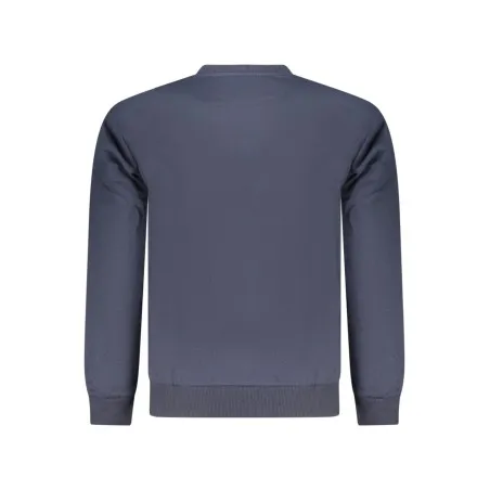 SWEAT-SHIRT BLEU À FERMETURE ÉCLAIR SUPERGA POUR HOMME - SUPERGA