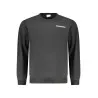 SWEAT-SHIRT NOIR À FERMETURE ÉCLAIR SUPERGA POUR HOMME - SUPERGA
