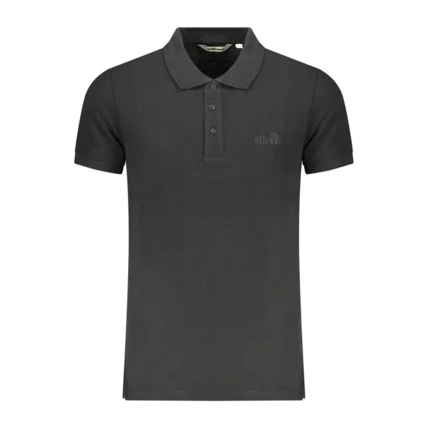 Polo noir à manches courtes pour homme ELLESSE - ELLESSE