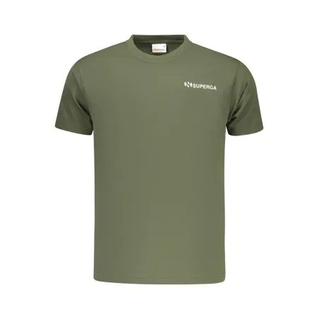 T-shirt vert à manches courtes Superga pour homme - SUPERGA