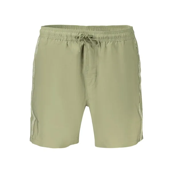 Maillot de bain homme Calvin Klein à fond vert - CALVIN KLEIN