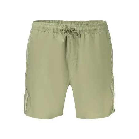 Maillot de bain homme Calvin Klein à fond vert - CALVIN KLEIN